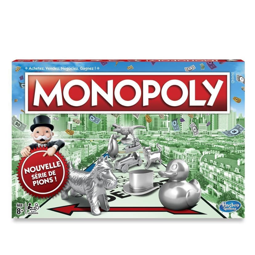 Monopoly Hasbro - Jeu de société classique